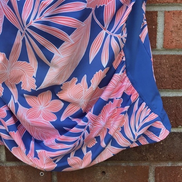 Lands’ End Tankini Top sz 16 - Picture 4 of 15